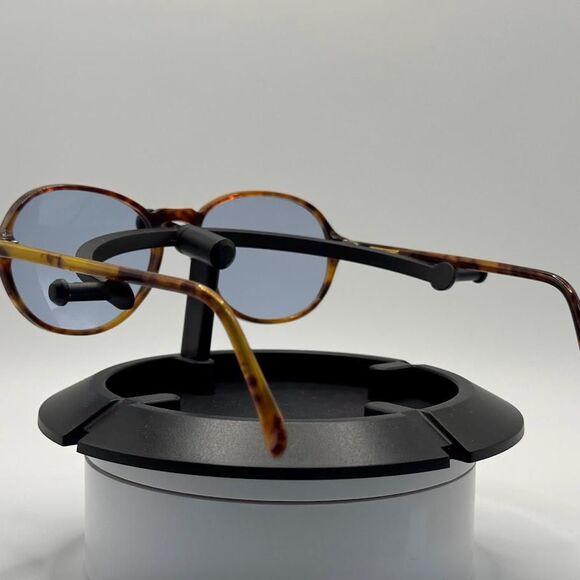 Vintage Ralph Lauren 523 Eyeglasses | Tortoise Frames | New Blue Lenses | 1980s main image 11